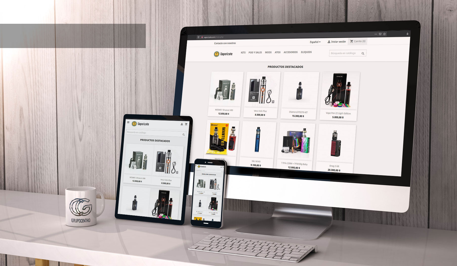 TIENDA ONLINE VAPORIZATE